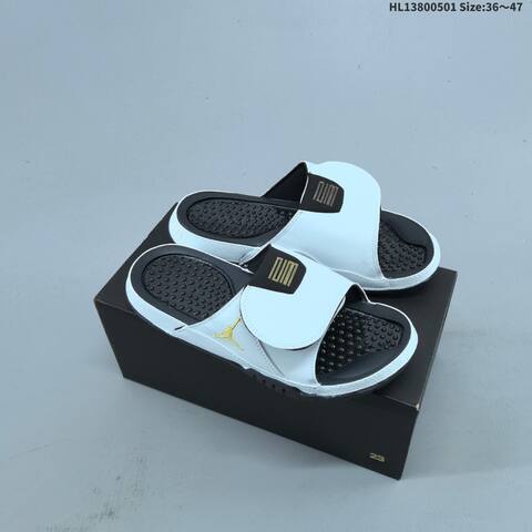 Jordan Hydro XI Retro White Black Navy EU 36-47 Casual - Unisex (BS-66069)