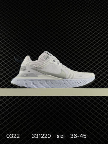 Nike Zoom React Infinity Run Flyknit 3 White Black Cream Multicolor 36-45 Running - Unisex (BS-72513)