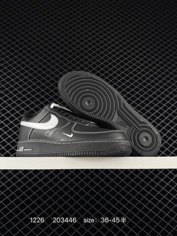 Nike Air Force 1 07 LV8 Black White EU 36-45 5 Lifestyle - Unisex (BS-73492)