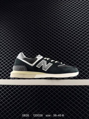 New Balance 574 U574LGBB Grey Off White Black EU 36-45 Sneaker - Unisex (BS-82908)