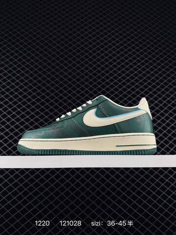 Nike Air Force 1 Low Green Cream Light Blue EU 36-45 5 Lifestyle - Unisex (BS-73573)