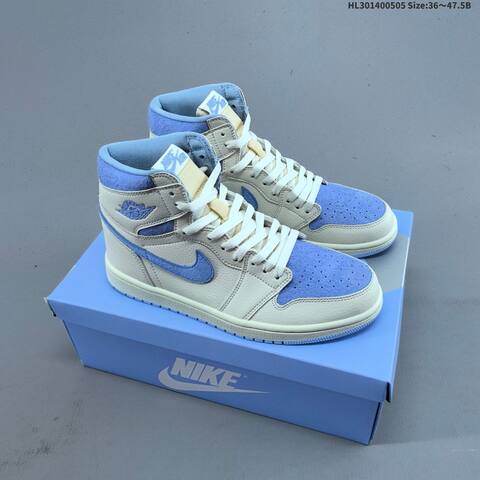 Jordan Air Jordan 1 Retro High OG FD2596-102 Sail University Blue EU 36-47 5 Basketball - Unisex (BS-66028)