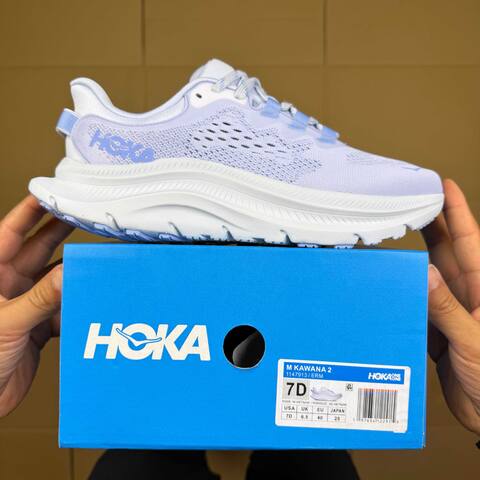 HOKA Kawana 2 Light Purple White Light Blue Running Shoe Running Sneakers BS-86921