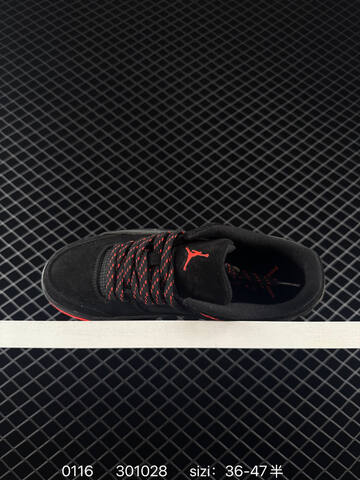 Jordan Flight Court Black Dark Grey Bright Red EU 36-47 Sneaker - Unisex (BS-79820)