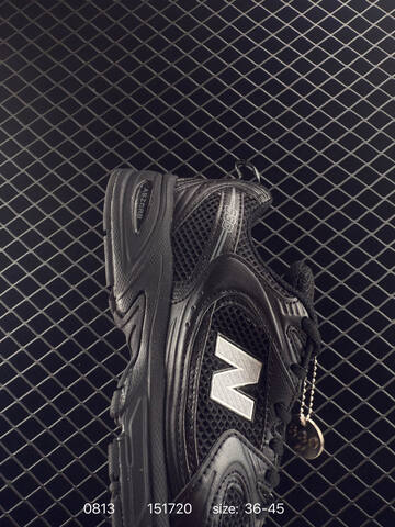 New Balance 530 Black Silver EU 36-45 Sneaker - Unisex (BS-82970)