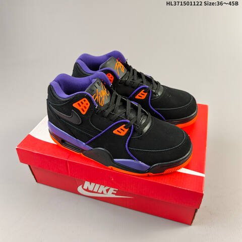 Nike Air Flight 89 White Purple Teal EU 36-45 Basketball - Unisex (BS-63291)