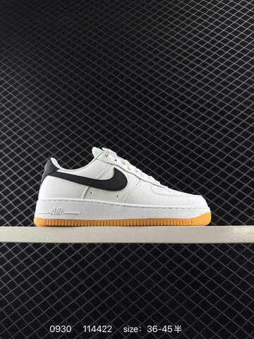 Nike Air Force 1 White Black Gum EU 36-45 Sneaker - Unisex BS-80596