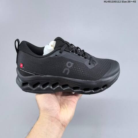 On Cloudsurfer Trail 2 Black Grey Neon Yellow EU 36-45 Trail Shoe Trail Running Sneakers Unisex BS-69713