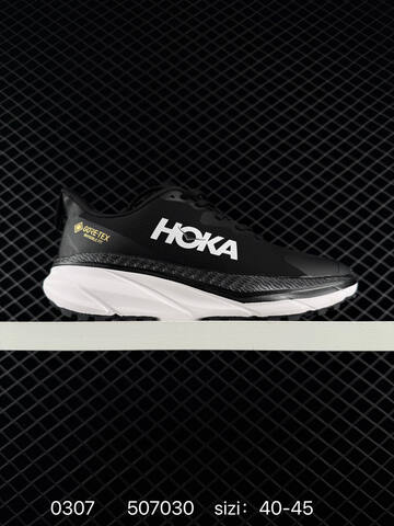 HOKA ONE ONE Skyline Float X Gore Tex Black Neon Yellow EU 40-45 Trail Shoe Trail Running Sneakers - Men's (BS-86300)
