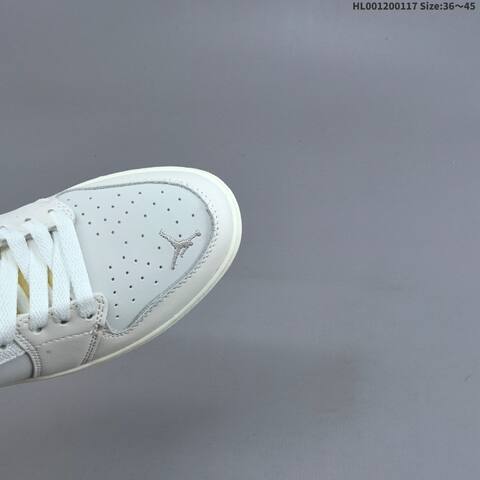 Jordan Air Jordan 1 High OG Sail University Red Light Grey 36 45 Casual - Unisex (BS-66945)