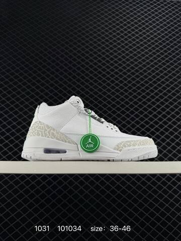 Air Jordan 3 Retro Silver Anniversary AIR JORDAN 3 Aj3 Lifestyle (BS-80390)