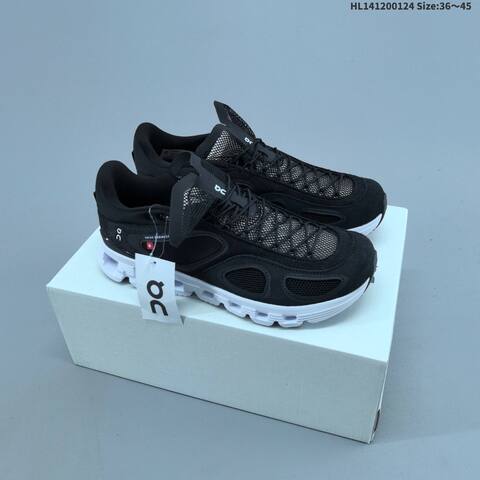 On Cloud X FKA Black White And Khaki Brown EU 36-45 Running Shoe Running Sneakers - Unisex (BS-69702)