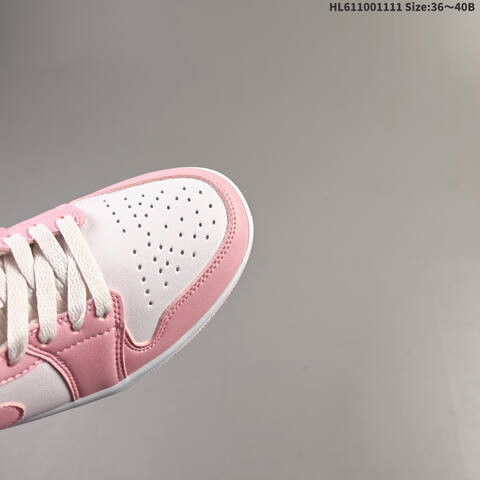 Jordan Air Jordan 1 Low Pink White EU 36-40 Basketball - Unisex (BS-63854)