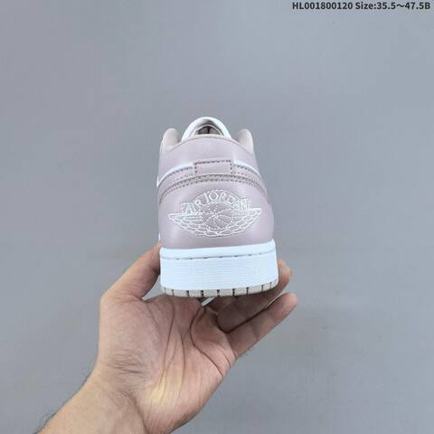 Jordan Air Jordan 1 Low White Gray Pink EU 35 5-47 5 Lifestyle - Unisex (BS-66914)