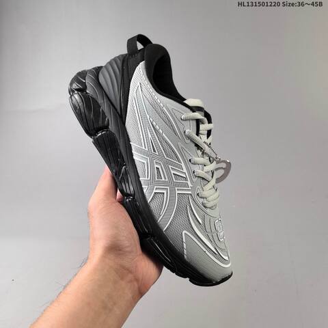 ASICS GEL-Quantum 360 VIII Black Silver White EU 36-45 Running Shoe Running Sneakers - Unisex (BS-69135)