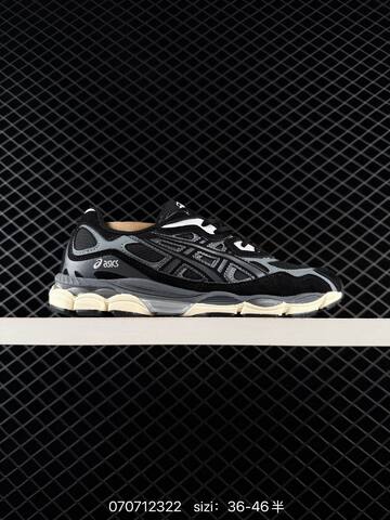 ASICS GEL-NYC Silver Grey Black Navy Cream EU 36-46 Running Shoe Running Sneakers - Unisex (BS-81762)