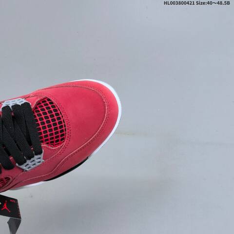 Jordan Air Jordan 4 Retro Toro Bravo Red Black White Grey EU 40-48 5 Basketball - Men's (BS-66104)