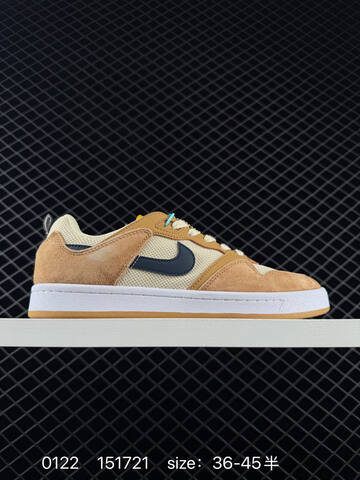 Nike SB Alleyoop Black White Blue 36-45 Skate - Unisex (BS-73022)