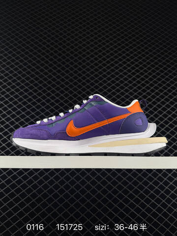 Nike Vaporwaffle Sacai Purple Orange White EU 36-46 Running - Unisex (BS-73124)