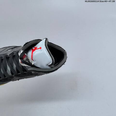 Jordan Off-White x Air Jordan 5 Retro SP Black Gray Blue With Red Accents EU 40-47 5 Basketball - Men s BS-66976