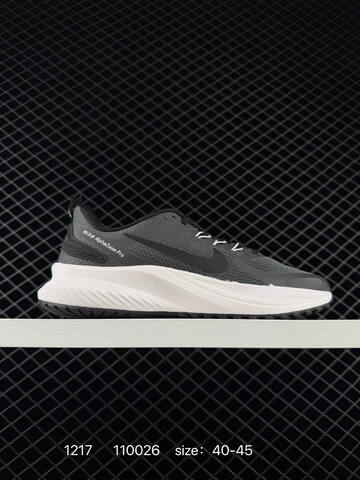 Nike AlphaZoom Pro Black White 36-45 Running - Unisex (BS-73636)