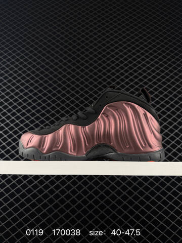 Nike Air Foamposite Pro Metallic Rose Black Orange EU 40-47 5 Basketball - Men's (BS-73075)