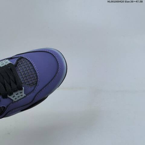Jordan Air Jordan 4 Retro OG Imperial Purple Black Grey EU 36-47 5 Basketball - Unisex (BS-66117)