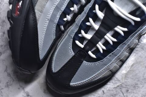 Nike Air Max 95 Grey Black Navy Red White Sneaker BS-59636