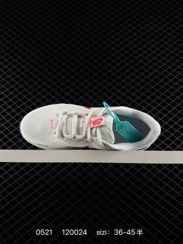 Nike Air Zoom Structure 26 White Red Black Light Green EU 36-45 Running - Unisex (BS-71330)