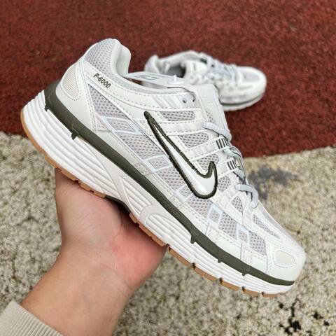 Nike P-6000 BV1021-016 Light Bone Sail Phantom EU 37 5 Running - Women's (BS-86950)