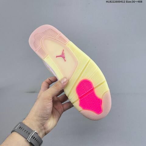 Jordan Air Jordan 4 Retro Light Pink Cream EU 36-48 Basketball - Unisex (BS-66219)