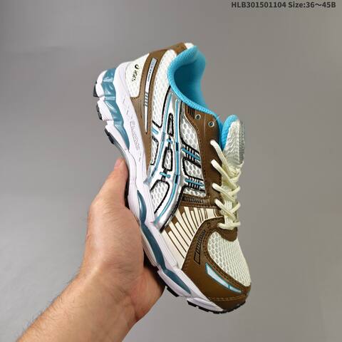 ASICS Gel-Kayano 12 1 Silver Black Green White EU 36-45 Running Shoe Running Sneakers - Unisex (BS-69331)