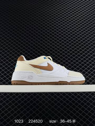 Nike Full Force Low IB4612-131 White Black EU 36-45 Casual - Unisex (BS-74642)