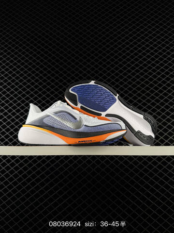 Nike Air Zoom Pegasus 42 White Blue Orange Silver Black EU 36-45 Running - Unisex (BS-69959)