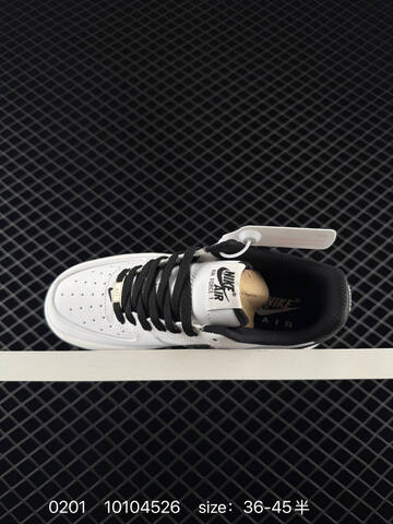 Nike Air Force 1 07 White Black EU 36-45 Lifestyle - Unisex (BS-72863)