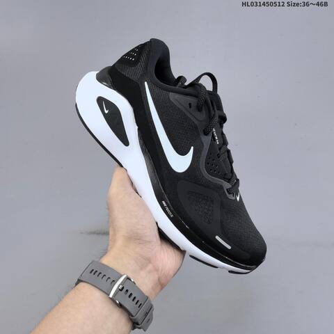 Nike Air Zoom Structure 26 HJ1102-002 Black White EU 36-46 Running Shoe - Unisex BS-60385