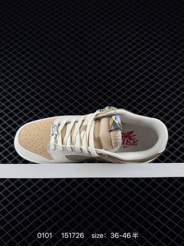 Nike SB Dunk Low Cream White Olive Tan Brown EU 36-46 5 Skate - Unisex (BS-73356)