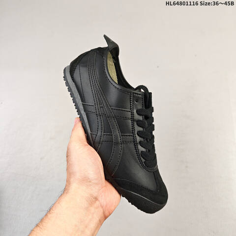 Onitsuka Tiger Mexico 66 Cream Black Beige EU 36-45 Sneaker Casual Sneakers - Unisex (BS-69287)