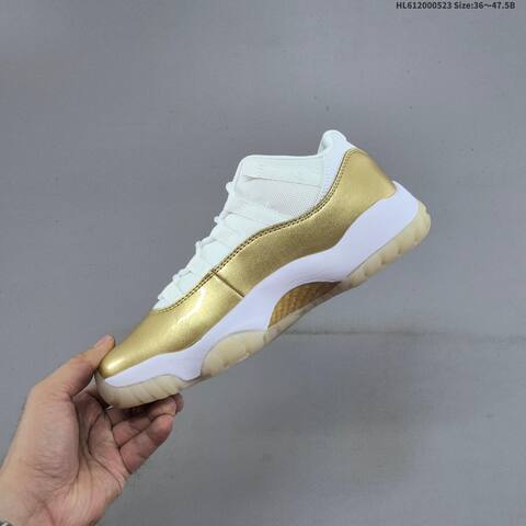 Jordan Air Jordan 11 Retro Low White Gold EU 36-47 5 Basketball - Unisex (BS-65890)