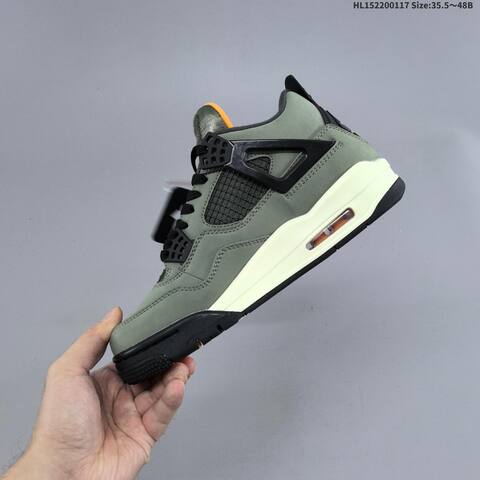Jordan Air Jordan 4 Olive Green Black Sail 35 5-48 Basketball - Unisex (BS-66939)