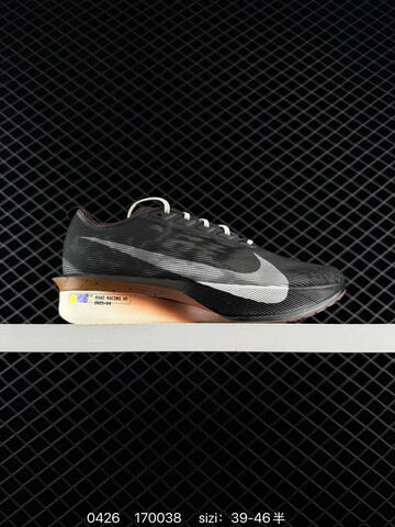 Nike ZoomX Vaporfly Next 4 Black With Brown Cream And White Accents EU 39-46 Half Sizes Available Running - Unisex (BS-71851)