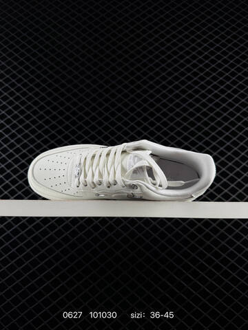 Nike Air Force 1 07 Low Off White Silver EU 36-45 Sneaker - Unisex (BS-70555)