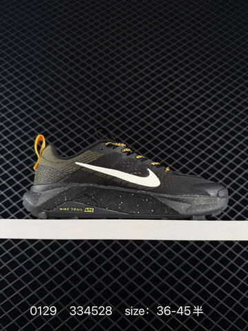 Nike React Wildhorse 10 Black White With Gold Accents EU 36-45 Trail - Unisex (BS-72896)