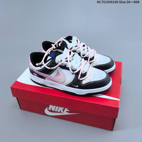 Nike Dunk Low Off White Brown EU 36-46 Skate Shoe - Unisex BS-62102