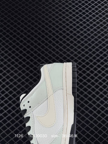 Nike Dunk SB Low White Cream Black EU 36-46 5 Skate - Unisex (BS-73986)