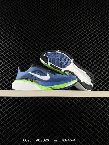 Nike Zoom Pegasus 42 Blue White Green Black EU 40-45 Running Shoe - Men's (BS-70643)