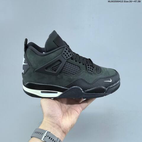 Jordan Air Jordan 4 OG SP x Nigel Sylvester Black Anthracite White EU 36-47 5 Basketball - Unisex (BS-66187)