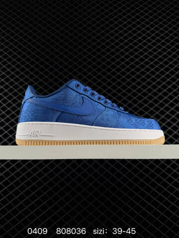 Nike Air Force 1 07 LV8 Multiple Colorways Rose Pink Satin With White Midsole And Gum Outsole Royal Blue Satin With White Midsole And Gum Outsole Sail Brown Cow Print With Red Laces And Dark Brown Outsole Off-white Canvas Monochrome EU 36-45 Lifestyle - Unisex (BS-72215)