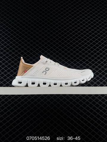 On Running Cloudpulse 2 White Tan Brown EU 36-45 Running Shoe Running Sneakers - Unisex (BS-85073)