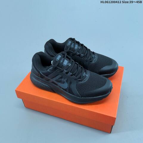 Nike Run Swift 3 Black White Dark Grey EU 36-45 Running Shoe - Unisex (BS-60797)
